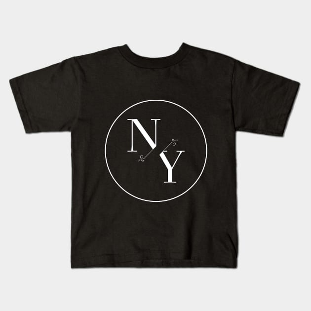 New York - NY Kids T-Shirt by Casual Wear Co.